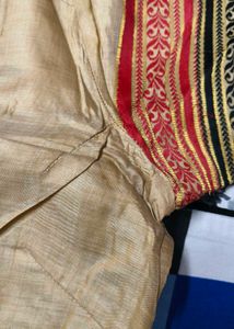 Traditional Tussar Silk Fully Zari Thread Saree