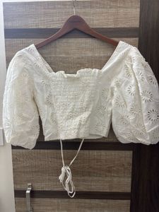 Cotton shiffli cord set