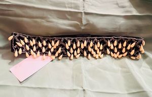 Beaded Embellished Statement Belt