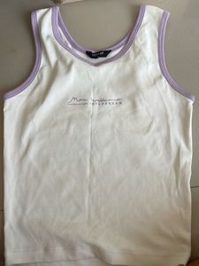 MissQ White Sleeveless Top