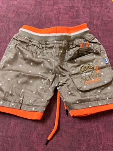 Kids Shorts with Star Print