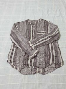 Bohemian Button up Shirt/ Tunic