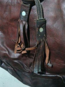 Vintage Leather Hobo Bag