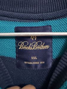 Striped Knit Pullover