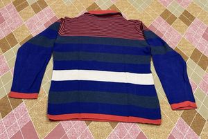 Men's Striped Polo T-Shirt