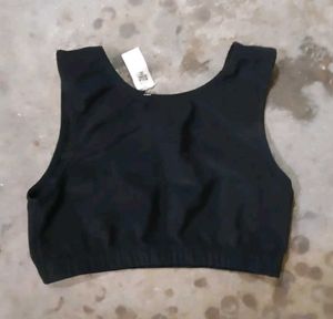 Black Sports Bra