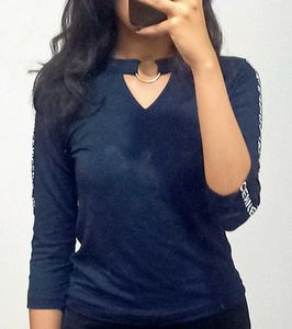 Blue full sleeve top