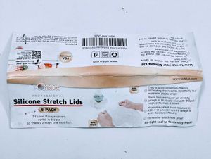 Silicone Stretch Lids - 6 Pack