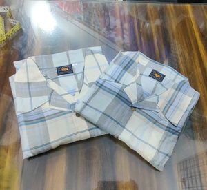 Women's Plaid Short Sleeve Shirt