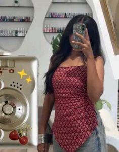 Chatpati backless short kurti