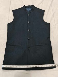 Men's Nehru Jacket Dark Navy Blue