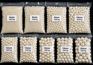 Assorted Off-Pearl Beads high quality half kg