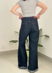 Dark Wash Wide Leg Jeans