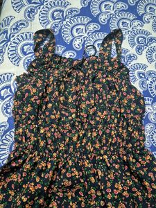 Chic Floral Smocked Tank Top