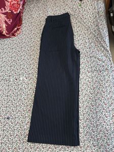Chic Pinstripe Wide-Leg Pants
