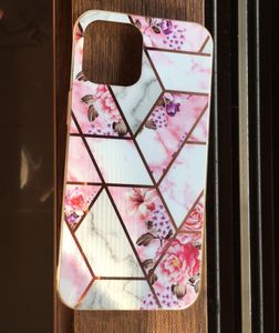 IPhone12ProMax Floral Geometrical Phone Cover Case