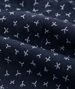 Men's Printed Navy Blue Shirt