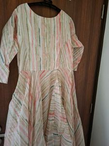 Bespoke Bridesmaid Cotton-Chiffon Gown Bust 40inch