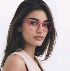 Stylish Pink Frame Glasses