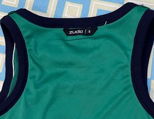 Padded Green Tank Top