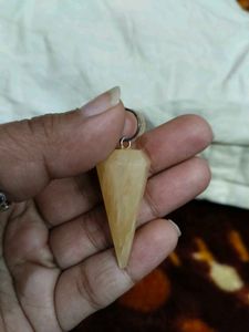 Citrine Gemstone Crystal Pendent For Positivity