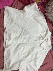 H&M Classic White Button-Down Shirt