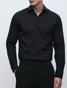 Classic Black Shirt smart casual