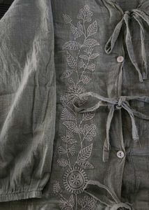Light Green Embroidered top