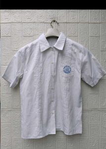 Cute White Collared Shirt