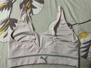 Puma Seamless Sports Bra - Light Pink
