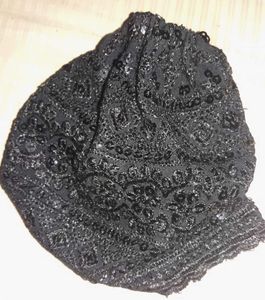 Black Sequined Lehenga Set
