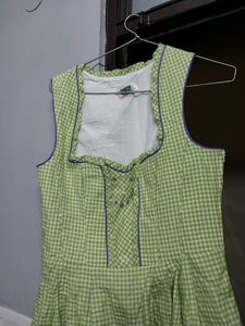 Vintage Cottage Green Dress