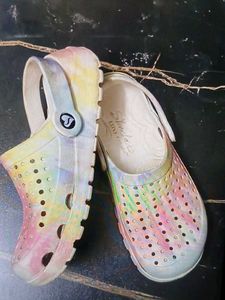 Tie-Dye Clogs Uk 5