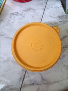 Vintage Tupperware Lid - Orange