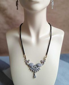 AD Peacock Mangalsutra Set