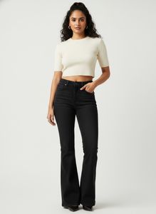 Black Bootcut Jeans
