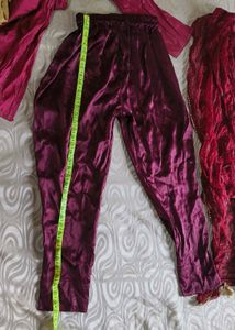 Elegant Pink Kurta Set with Sharara