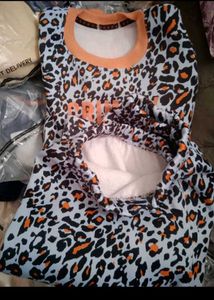 Leopard Print nightsuit