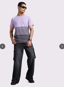 Roadsters Men's Lavender T-Shirt