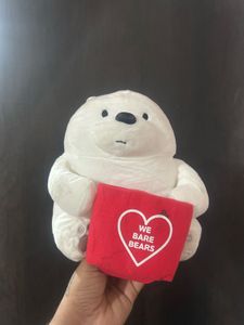 We Bare Bears Ice Bear Plush Toy