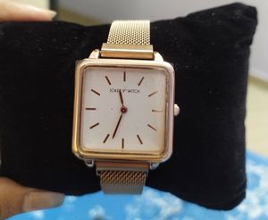 Joker &amp; Witch Rose Gold Square Watch