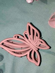 Cute Pink Hair Claw Clips Set 🩷🎀🏩💗