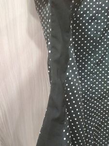 Black Polka Dots Top