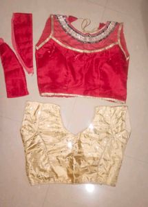 Women Combo Blouse (2 Pcs) | Readymade | Good Cond