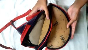 Vintage Eye Opening Closing Illusion Doll Bagpack