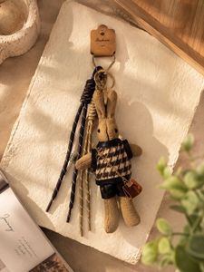 Cute Bunny Keychain with Bag