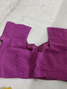 VIOLET COLOUR BLOUSE