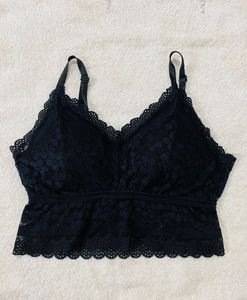 🖤 Black Lace Bralette Crop Top 🖤
