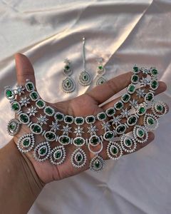 ✳️ Fixed Price  American Diamond Jewellery Set✳