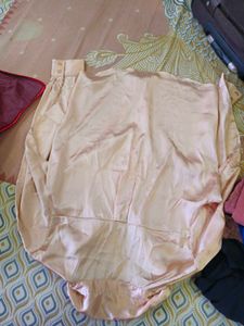 Elegant Satin Button-Up Shirt